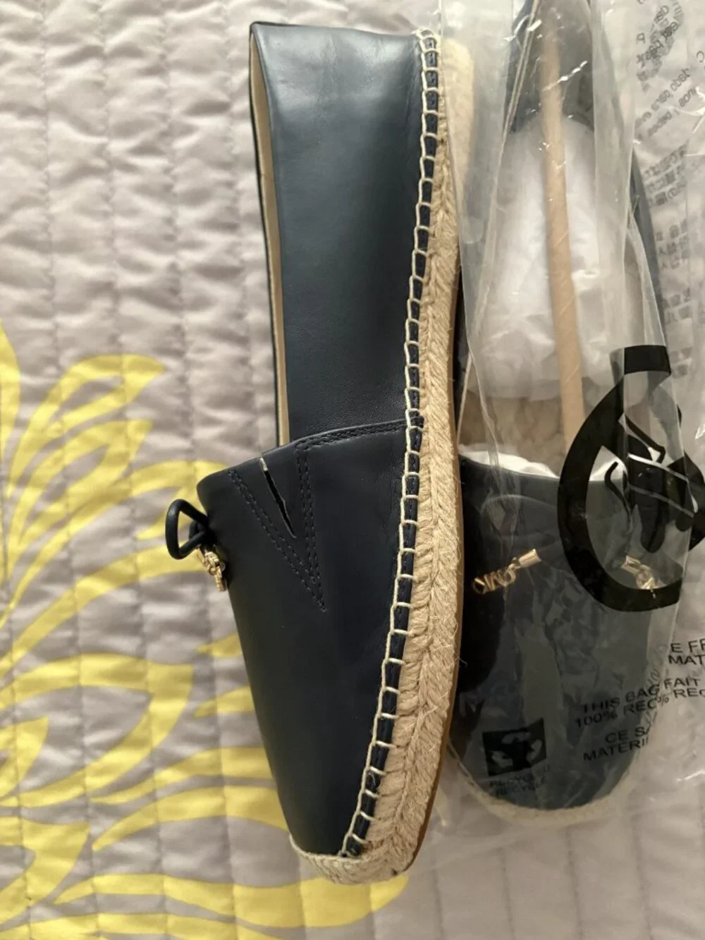 Michael Michael Kors navy blue espadrilles, size 9